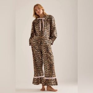 Damson Madder Felice Leopard Pajama Set